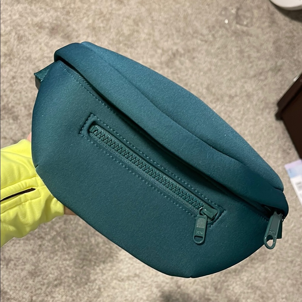 Dagne Dover Teal (Palm) Belt Bag
